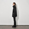 NUTH黑色宽松廓形pu皮夹克中长款拉链皮衣外套女 商品缩略图8