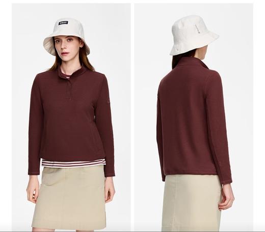 艾高 半拉抓绒衣女  BO002-F . 商品图1