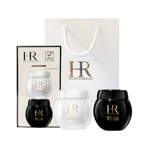 下单即赠兰蔻口红小样1.6g 色号随机【配礼袋】HR/赫莲娜黑白绷带两件套盒（黑绷带50ml+白绷带50ml) 香港直邮 商品图1