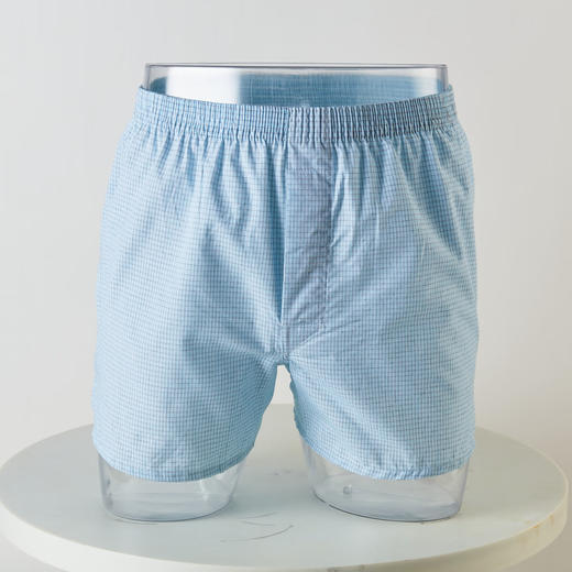  男士梭织纯棉短裤阿罗裤平角宽松透气内裤裤衩短裤头 商品图4