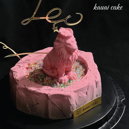 烤爱·狮子座 星座蛋糕6寸（草莓慕斯+树莓草莓库利+巧克力脆脆）·生日蛋糕系列·下午茶聚会生日节日【仅限深圳同城配送】 商品图5