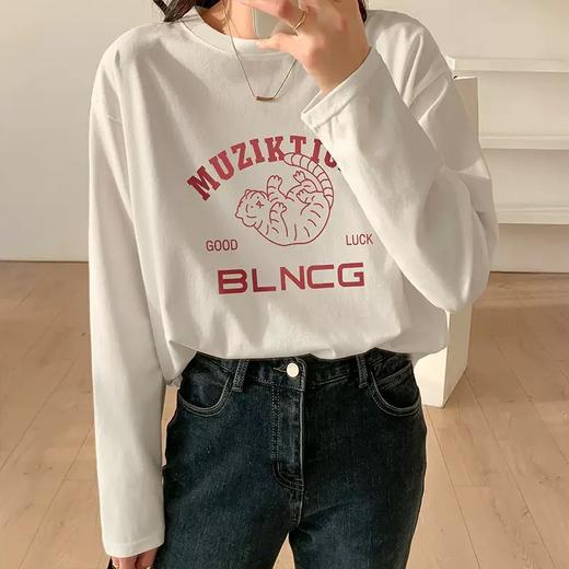 【Dingdangkeke 莫奈花园系列纯棉长袖】M-3XL，80-140斤可穿，莫奈花园系列，纯棉，透气舒适，文艺百搭！ 商品图0