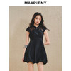 MAXRIENY2024年新中式提花花苞连衣裙美拉德穿搭(货号:MS85DR078) 商品缩略图1