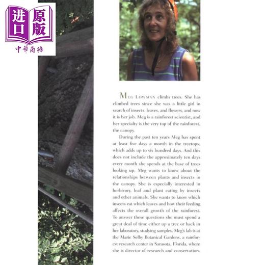 预售 【中商原版】世界上至美的屋顶 探索雨林的树冠 The Most Beautiful Roof in the World 英文原版 科普绘本 进口童书 小初文学 商品图2