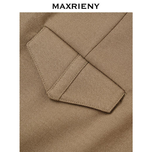 MAXRIENY2024简约摩卡色短裤(货号:MS85PA030) 商品图2