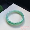 高货飘花翡翠手镯 传家宝温润圆满中式翡翠手镯49625031827H（一口价） 商品缩略图0