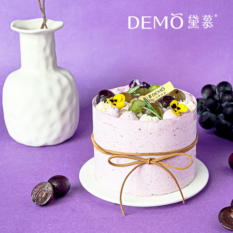 葡萄多多·葡萄青提芝士奶油蛋糕|Grape Cheese Cream Cake
