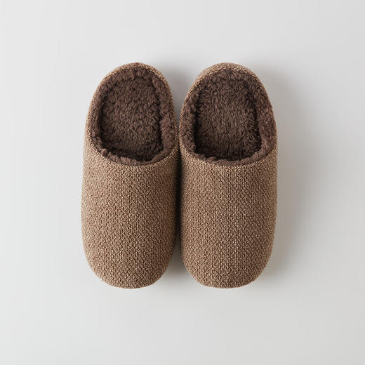  秋冬室内时尚情侣男女通用拖鞋雪尼尔软底拖鞋 SB2501 商品图7