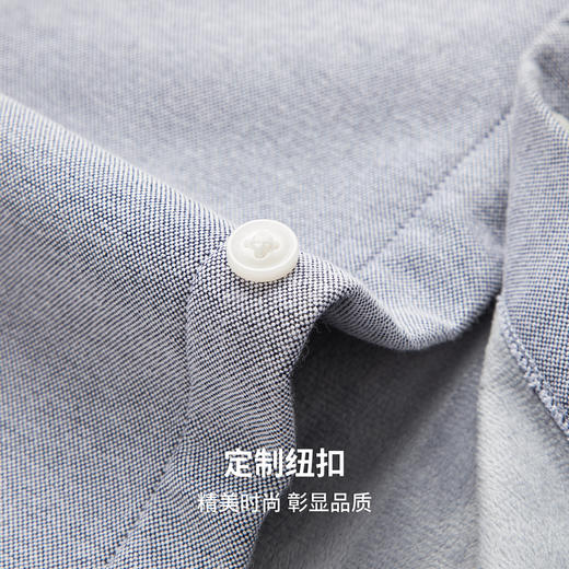 【含棉】圣得西男士加绒保暖衬衫2025年秋季绵柔混纺休闲风上衣 商品图9