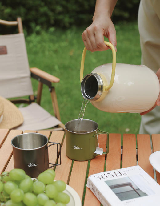 【一壶从早喝到晚】大宇巨无霸烧水杯D13S  双层奥氏体不锈钢 隔热防烫 五段调温 断电保温约18h 1.2L大容量 商品图8