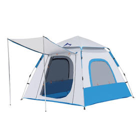 狼行者 户外全自动加厚速开防风雨公园帐篷野外露营便携式可折叠门厅帐