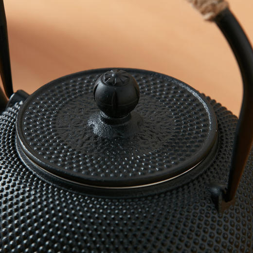  煮茶壶围炉煮茶大容量水壶功夫茶具颗粒铸铁壶 商品图3