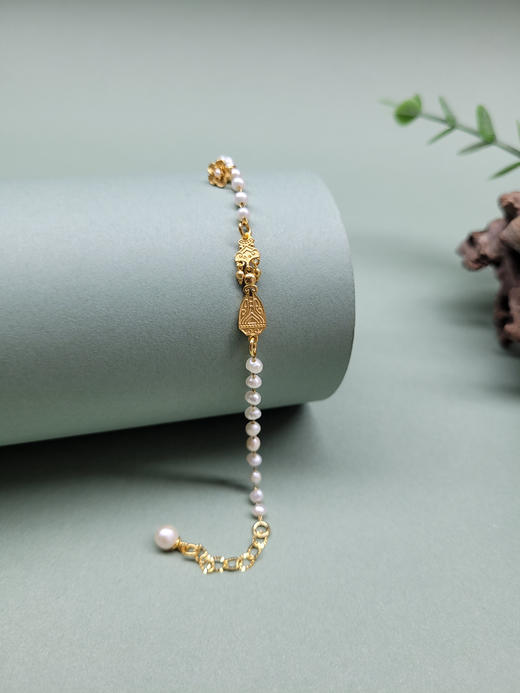 精品手链【绿松 红琉璃 珍珠 老山檀香 白水晶】 商品图10