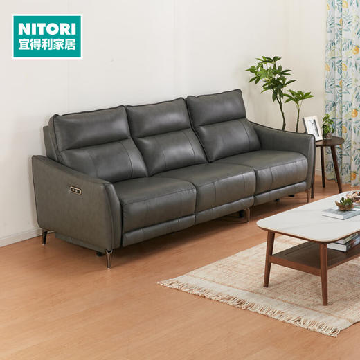 【家具】客厅简约皮沙发一人位三人位电动沙发UL082 商品图0
