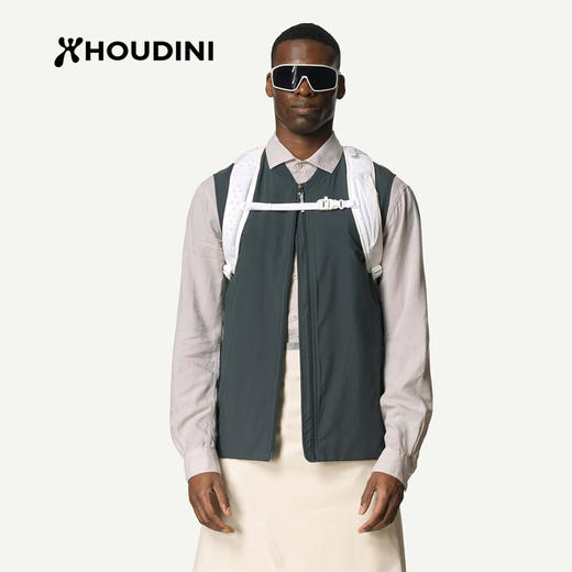 HOUDINI胡丁尼 Moonwalk Vest 太空步 男款户外休闲马甲830032 商品图5