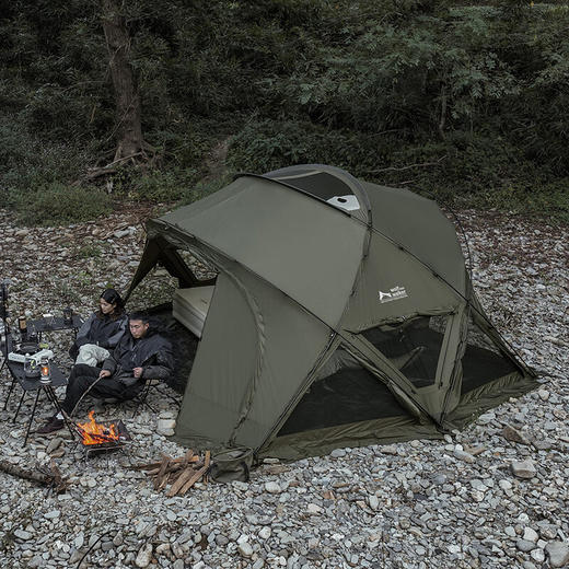 狼行者苍狼卫帐篷户外球形穹顶四季加厚防风防雨野营露营装备过夜 翠星 商品图1