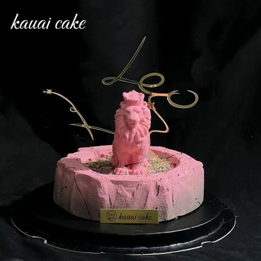 烤爱·狮子座 星座蛋糕6寸（草莓慕斯+树莓草莓库利+巧克力脆脆）·生日蛋糕系列·下午茶聚会生日节日【仅限深圳同城配送】 商品图6