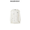 MAXRIENY复古休闲感雪花钉钻卫衣女秋冬宽松上衣(货号:MC88TP760) 商品缩略图3