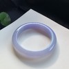 高货紫罗兰色翡翠手镯 传家宝温润圆满中式翡翠手镯49625031826H（一口价） 商品缩略图2