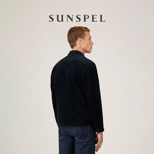 【秋冬新品】SUNSPEL男士秋冬灯芯绒哈灵顿夹克 商品图1