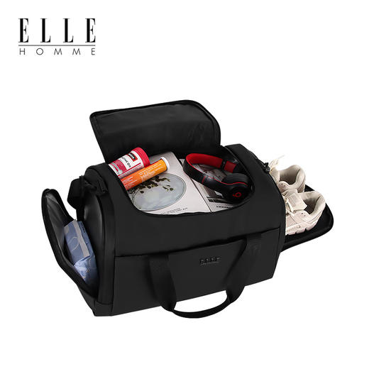 ELLE HOMME大容量手提包单肩斜挎包旅行包防泼水健身包EH2419 商品图4