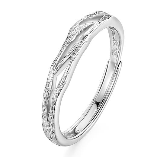 卡蒂罗KADER 荆棘四叶草情侣对戒  与幸运同行浪漫甜蜜爆闪可调节恋爱告白 精致甜美高级感小众设计 商品图2