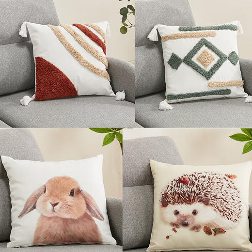  沙发椅子含芯抱枕靠垫柔软立体卡通 商品图1