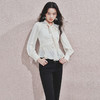 MAXRIENY优雅气质系带2025春夏通勤职场雪纺衬衫修身显瘦上衣女 商品缩略图2