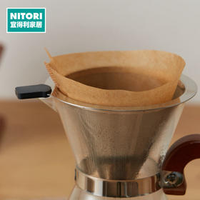  原木浆便携滴漏式手冲咖啡粉过滤纸圆锥形梯形