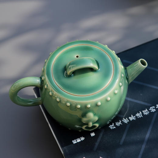 梅子青战鼓壶 商品图2