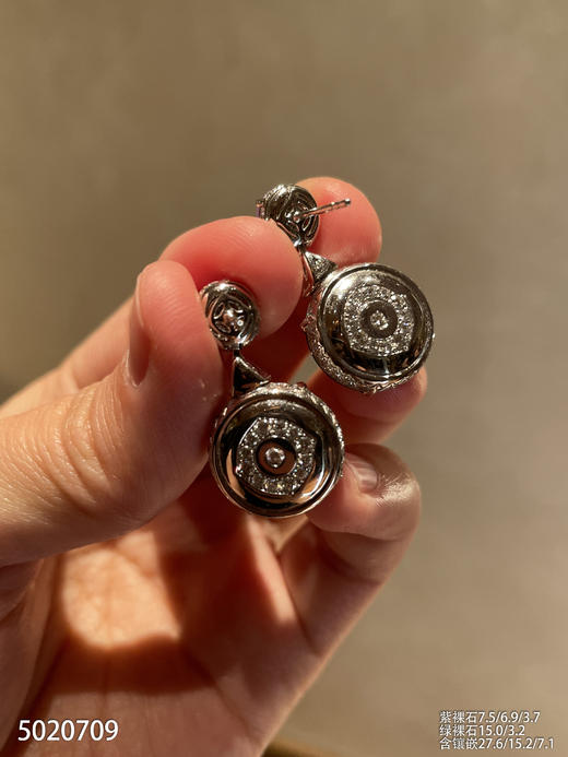 5020709，平安扣耳坠。具体价格微信咨询 商品图7