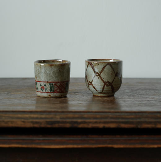 日本中古手绘茶杯 商品图1