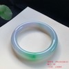 高货飘绿色翡翠手镯 传家宝温润圆满中式翡翠手镯49625031821H（一口价） 商品缩略图0