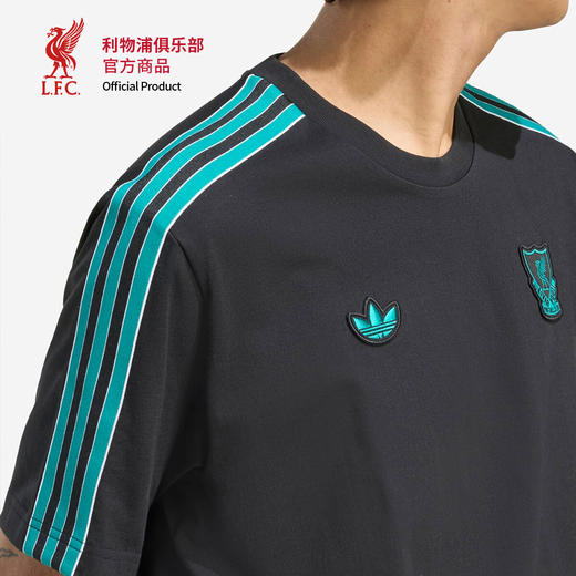 【官网同款】利物浦俱乐部 | ICON短袖休闲文化T恤黑色百搭 商品图4