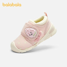 巴拉巴拉童鞋儿童学步鞋婴儿鞋子男女童宝宝鞋加绒防滑2025春秋萌