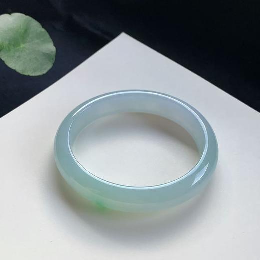 高货 翡翠手镯 传家宝温润圆满中式翡翠手镯49625031818H（一口价） 商品图2