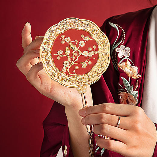 摩登主妇喜上眉梢新婚结婚礼物梳镜实用套装订婚送新娘送闺蜜礼盒 商品图3