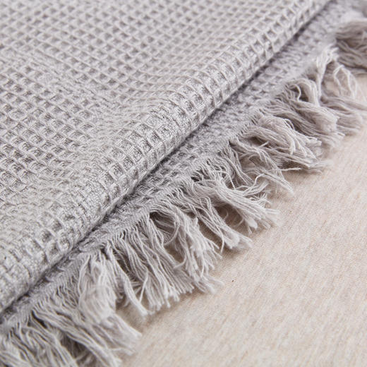  沙发办公室午睡毯子长毯盖毯通用自由毯 华夫格 商品图4