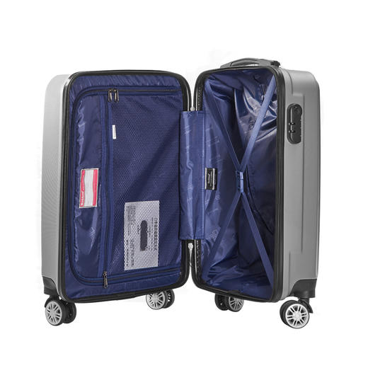 洛克兰夏威夷系列拉杆箱RLX-1012 20寸 银灰/黑色—rxs 商品图8