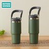  不锈钢大容量带手把保冷保暖手提车载双饮口杯 商品缩略图0