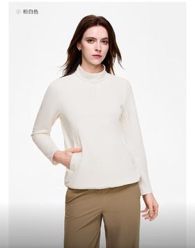 艾高 半拉抓绒衣女  BO001-F .