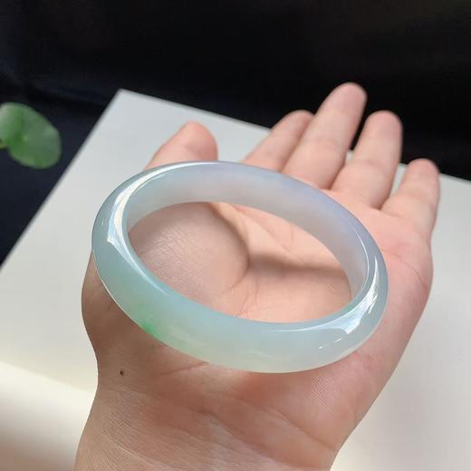 高货 翡翠手镯 传家宝温润圆满中式翡翠手镯49625031818H（一口价） 商品图4