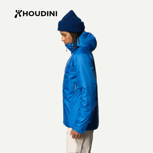 HOUDINI胡丁尼 Dunfri 邓菲 男款户外防风防水保暖棉服带帽外套820007 商品图1