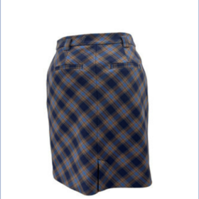 MAXRIENY秋季上新复古修身格纹显瘦半身裙(货号:MS85SK066Z80)