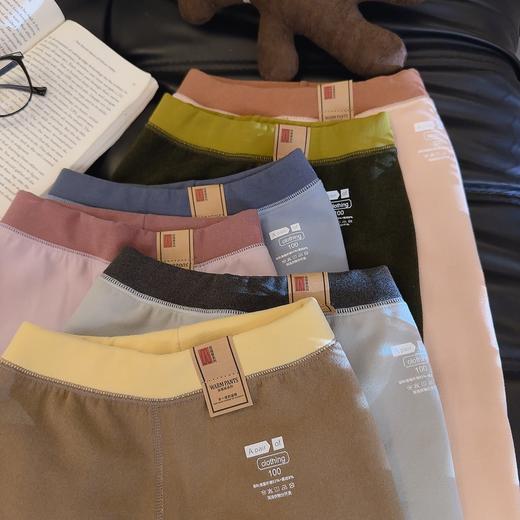 39.9/2条！儿童德绒保暖裤加绒秋裤一条过冬 商品图3