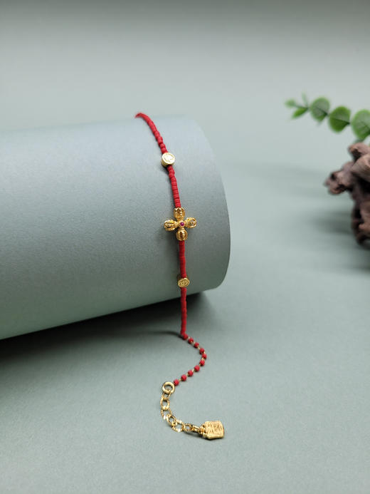 精品手链【绿松 红琉璃 珍珠 老山檀香 白水晶】 商品图8