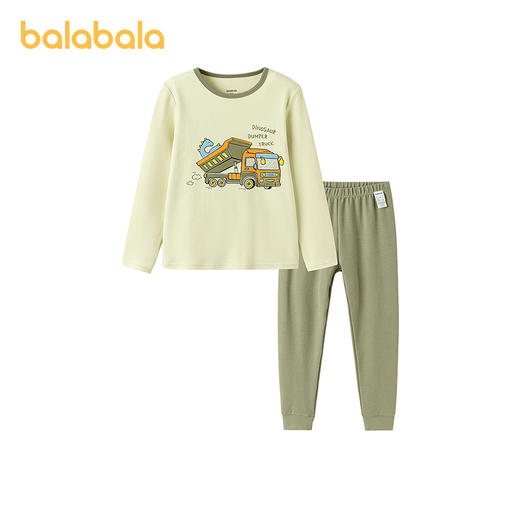 巴拉巴拉男童内衣套装儿童2件套新款童装2025秋冬萌 商品图4