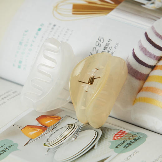  简约发饰高马尾固定抓夹发夹马尾夹 2件套 商品图3