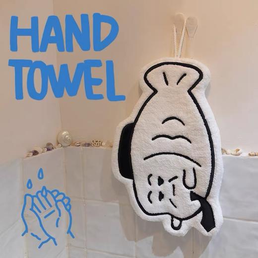 后浪自研文创 职场工具箱系列 挂式吸水速干擦手巾 文创家居用品 商品图0