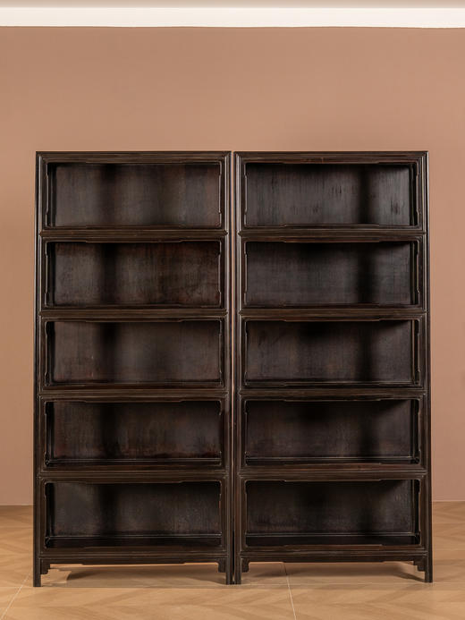 二十世纪	红木五层架格（一对） 商品图1